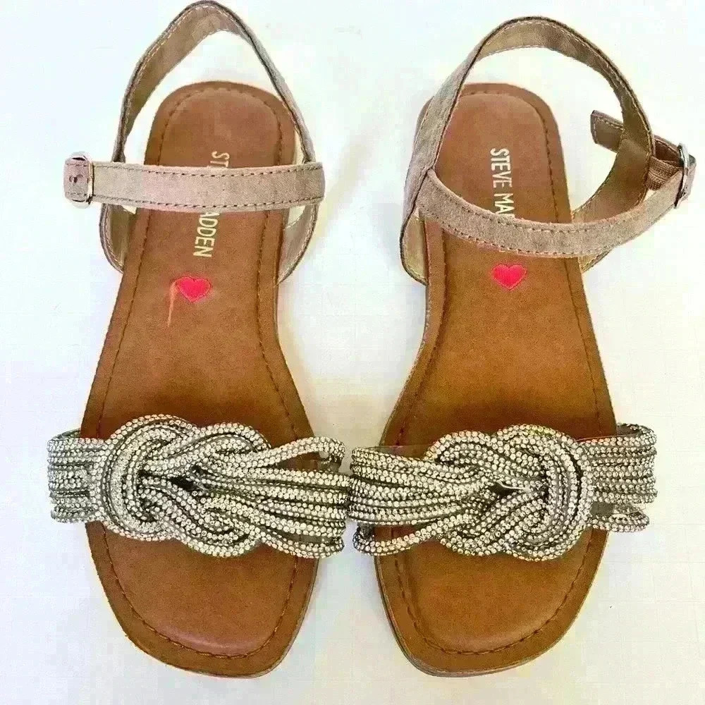 NEW! Steve Madden Adore Sparkle Sandals